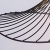 Sombero, mat crna metalna visilica E27 1x60W, D50cm, H150cm 87