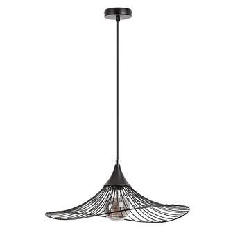 Elegancija i Stil: Sombero - Mat Crna Metalna Visilica