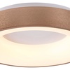 Carmella,plafonjera, LED 30W, gold/bela 81