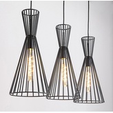 Leandros Minimalističke Lampe: Elegancija u Mat Crnoj za Vaš Luksuzni Prostor