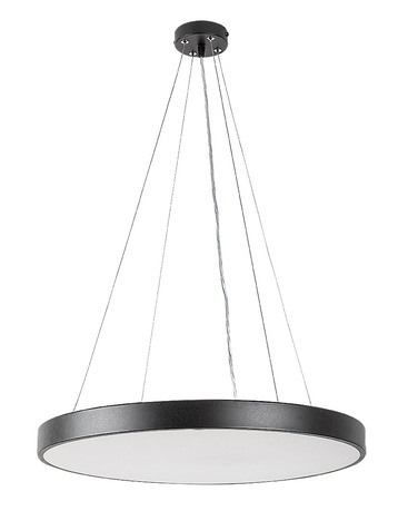Tesia plafonjera crna 36W 2160lm, 3000K, D40cm IP20 121