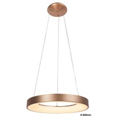RABALUX Carmella visilica, LED 50W, gold/bela