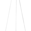 Carmella visilica, LED 50W, gold/bela 77