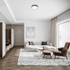 Tesia, plafonjera,mat crna,LED 36W 2600lm 3000K 40cm 119