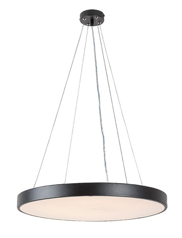Tesia plafonjera crna 36W 2160lm, 3000K, D40cm IP20 122