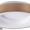 Carmella,plafonjera, LED 30W, gold/bela 82