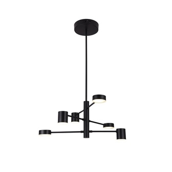 Solomon Visilica: Minimalistička Elegancija u Crnom sa LED 30W