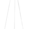 Carmella visilica, LED 50W, gold/bela 76