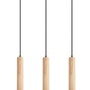 Braulia, metalna/drvena visilica, GU10 3x50W, IP21 (bez sijalice) 104
