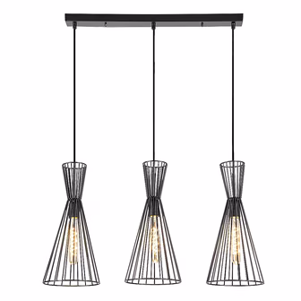 Leandros Minimalističke Lampe: Elegancija u Mat Crnoj za Vaš Luksuzni Prostor